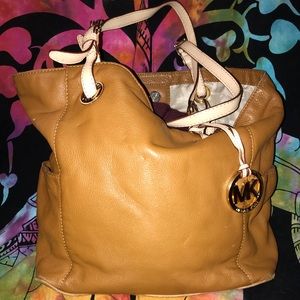 Michael Kors leather tote